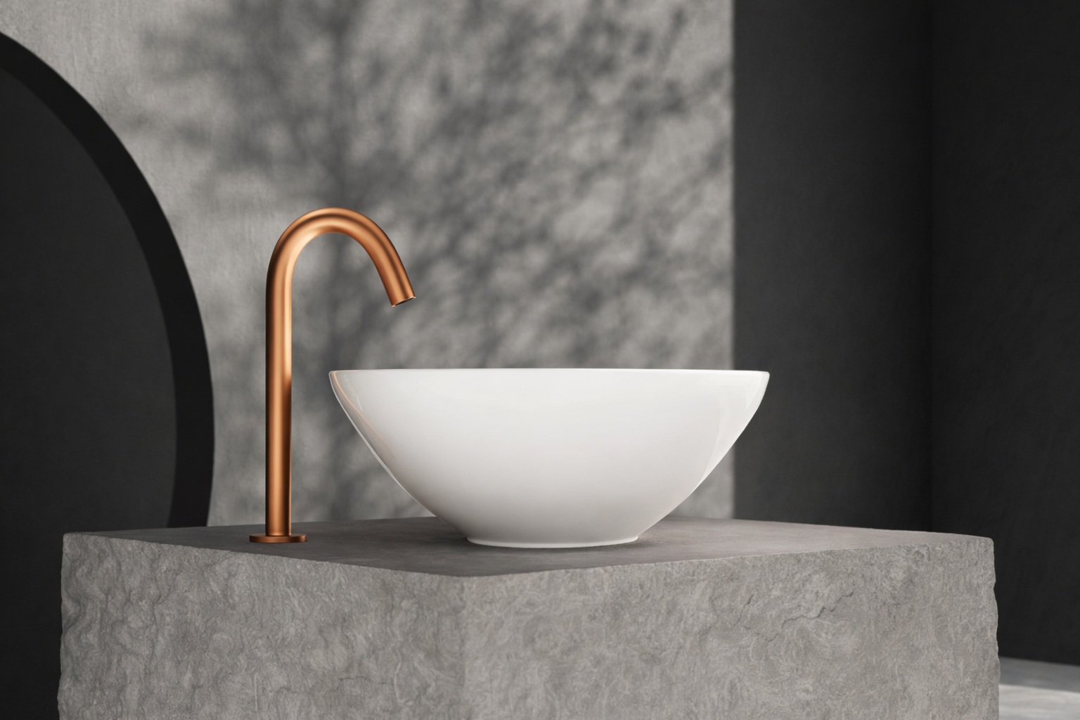 Water efficiency concept for low-flow touchless faucets